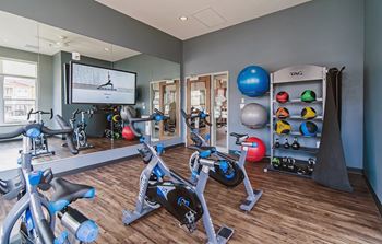 Fitness center and yoga studio